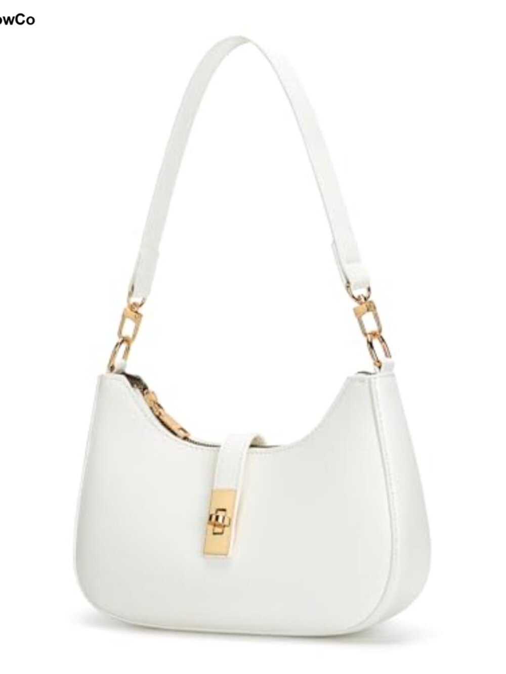 Cute Hobo Vegan Leather Shoulder Bag Purse with Detachable Chain